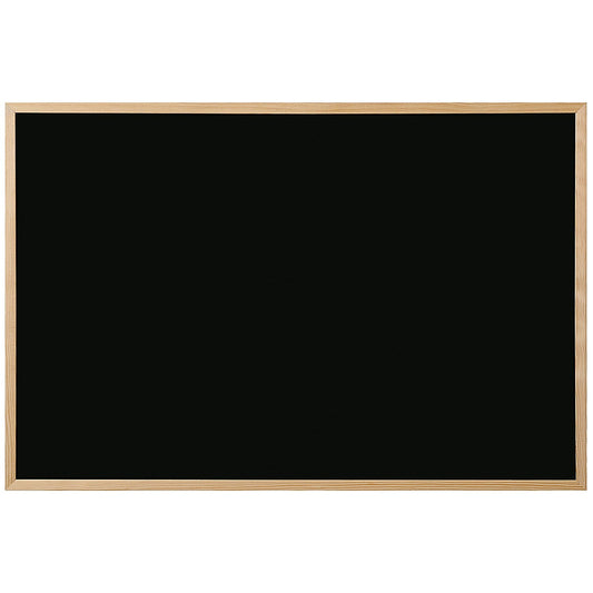 Bi-Office Chalkboard, W900 x H600mm, Black Easy2Order : BQ48701