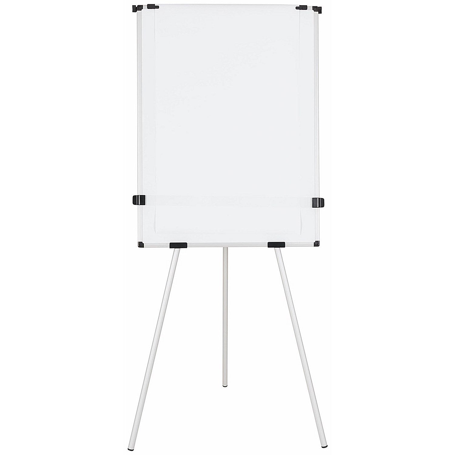 Bi-Office Earth Kyoto Tripod Non-Magnetic Easel, With Paper Roll, With Extendable Arms, Silver Easy2Order : BQ50019