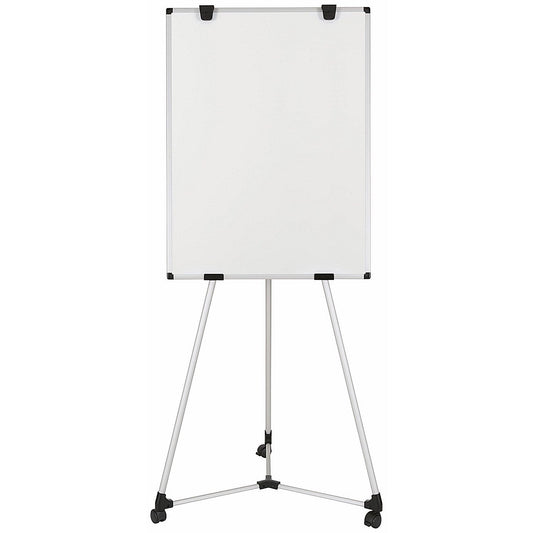 Bi-Office Earth Kyoto Mobile Non-Magnetic Easel, Silver Easy2Order : BQ50020