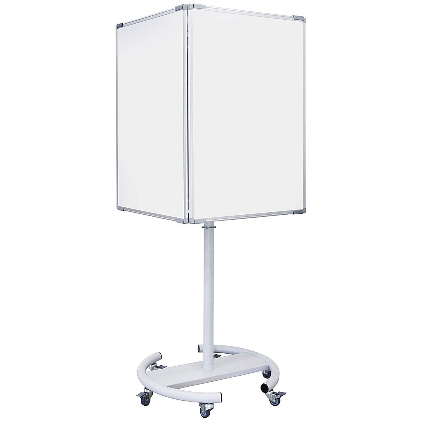 Bi-Office 4 Sided Mobile Magnetic Information Board, 910x650mm Easy2Order : BQ50922