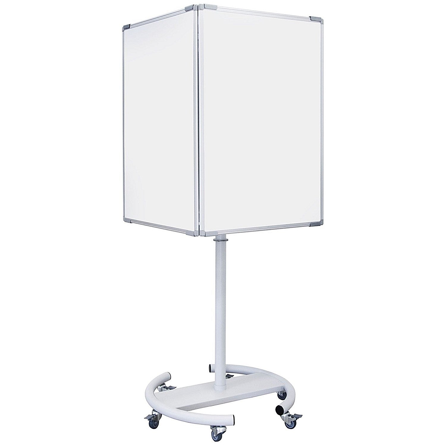 Bi-Office 4 Sided Mobile Magnetic Information Board, 910x650mm Easy2Order : BQ50922