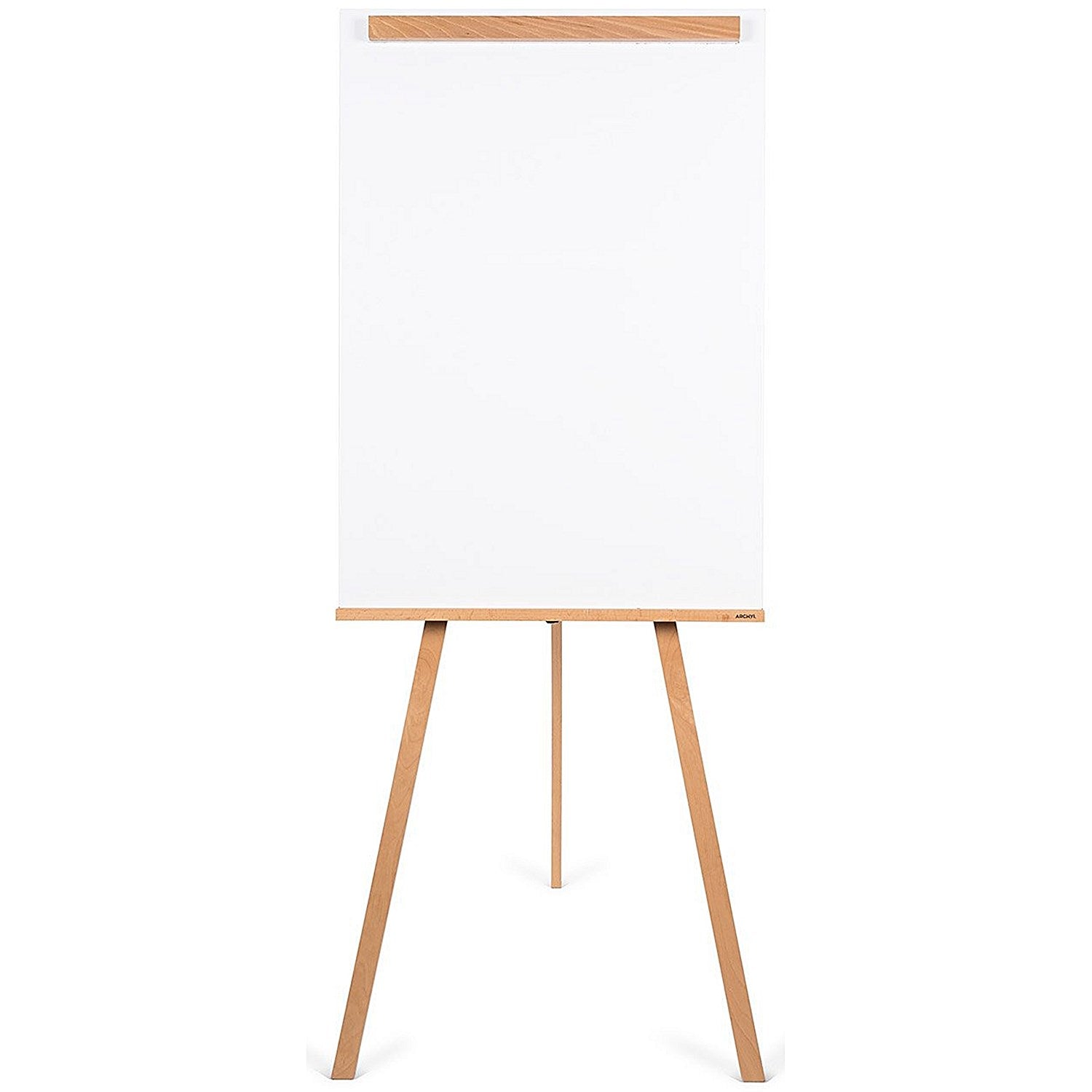 Archyi Angolo Tripod Easel, Lacquered Steel Surface, 75x106cm, Brown Easy2Order : BQ50977