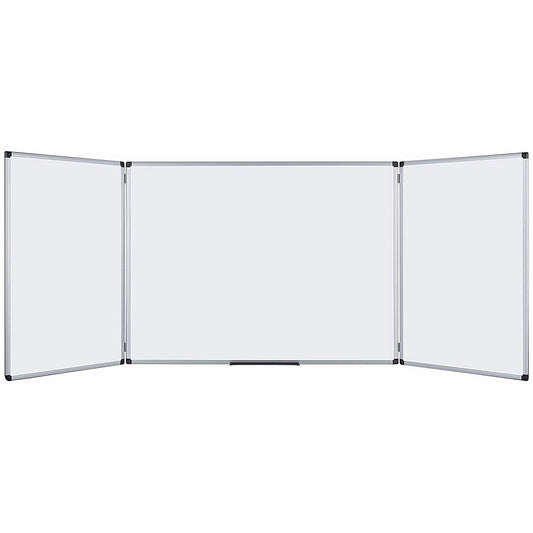 Bi-Office Maya Trio Magnetic Whiteboard, Aluminium Frame, 900x600mm Easy2Order : BQ51917