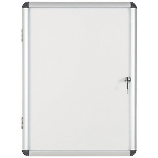 Bi-Office Enclore Magnetic Drywipe Display Case, 4xA4, Aluminium Frame Easy2Order : BQ52091