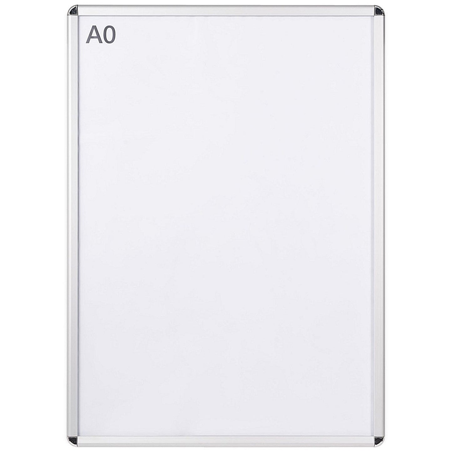 Bi-Office Curled Snap Display Frame, A0, Aluminium Plastic Corners