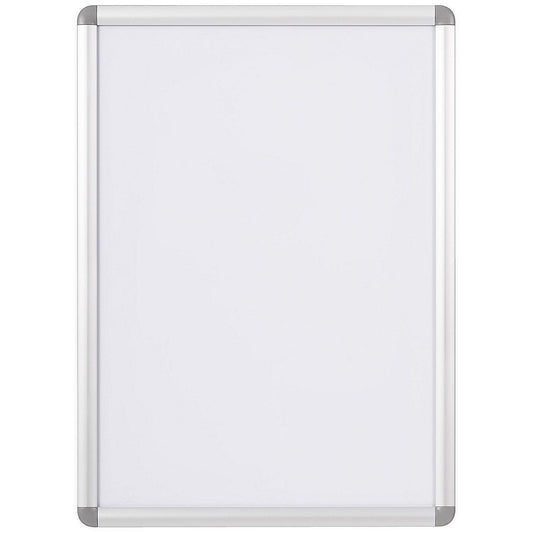 Bi-Office Curled Snap Display Frame, A2, Aluminium Plastic Corners