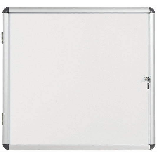 Bi-Office Earth Enclore Magnetic Whiteboard Display Case, 6xA4, Aluminium Frame Easy2Order : BQ52704