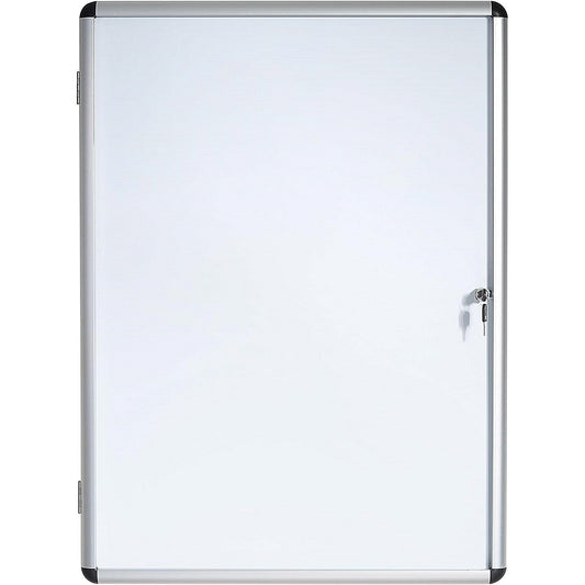 Bi-Office Enclore Magnetic Drywipe Display Case, 6xA4, Aluminium Frame Easy2Order : BQ52915