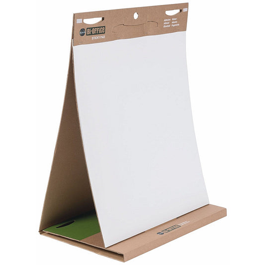 Bi-Office Earth Self Stick Tabletop Flipchart Pad, Pack of 6 Easy2Order : BQ55040