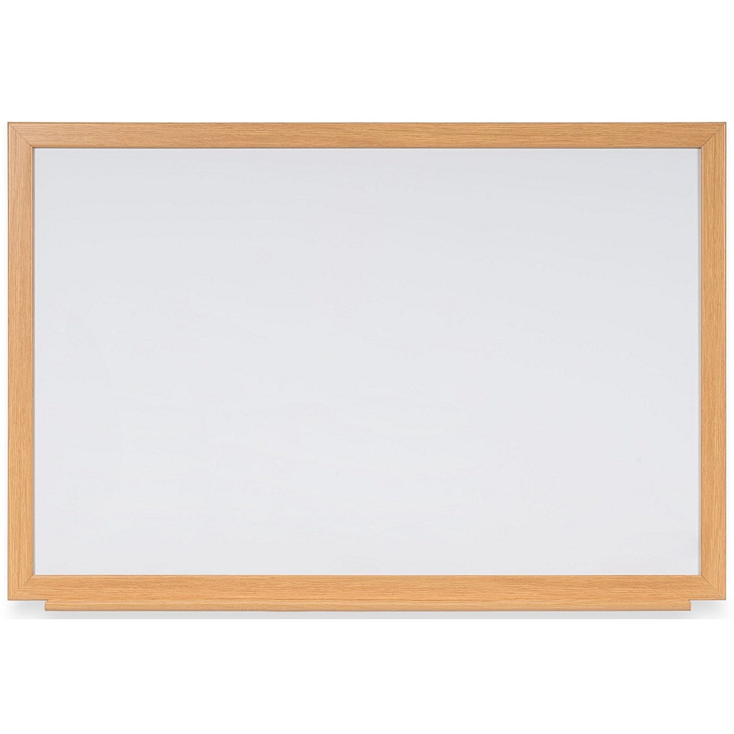 Bi-Office Earth Prime Enamel Magnetic Whiteboard, Oak MDF Frame, 900x600mm Easy2Order : BQ63113