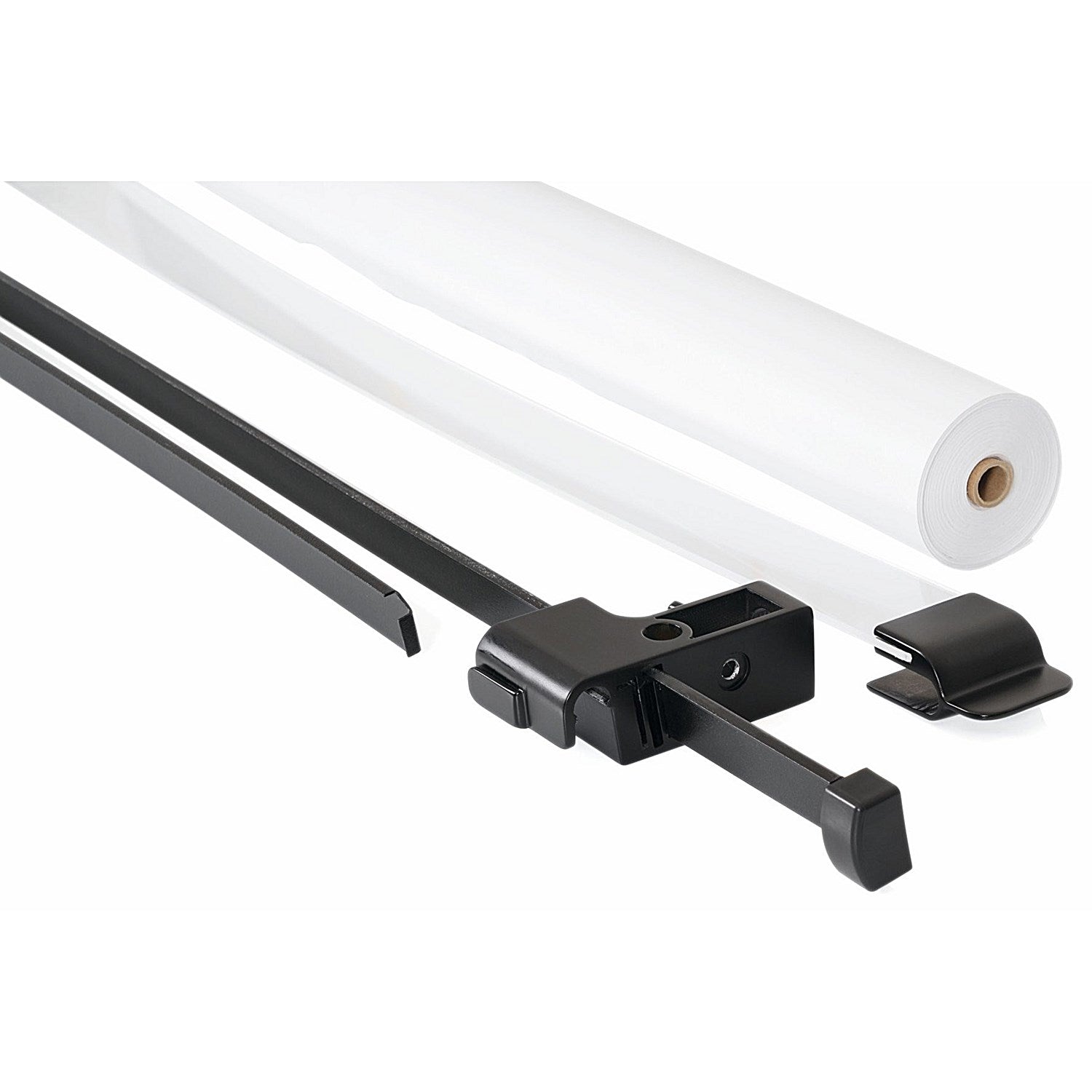 Bi-Office Earth Paper Roll Support, With Extensible Arms and Acrylic Ruler Easy2Order : BQ65007