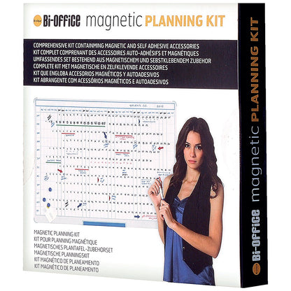 Bi-Office Magnetic Planning Kit