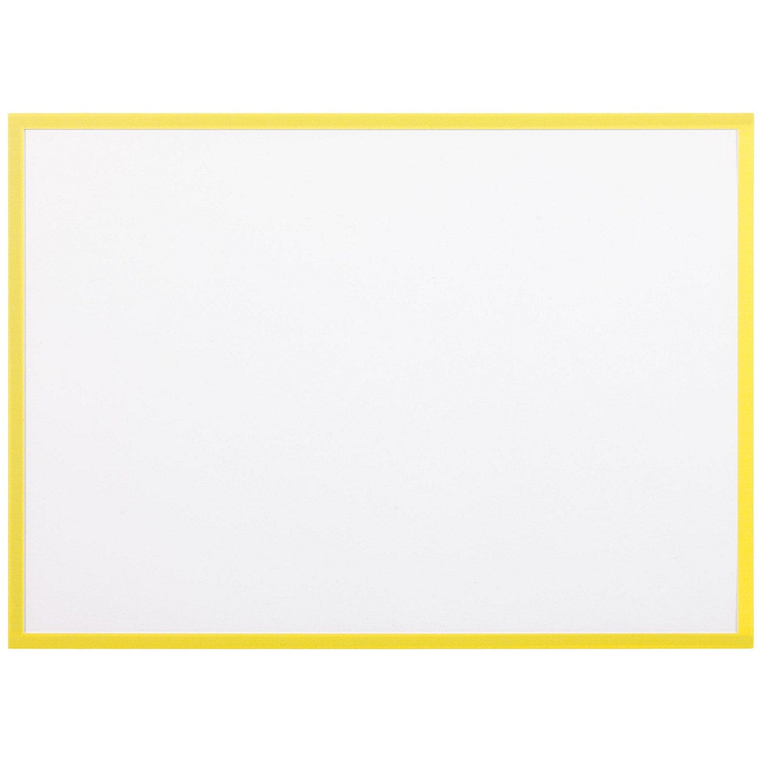 Bi-Office Magnetic Document Holder, A3, Yellow, Pack of 5 Easy2Order : BQ68884