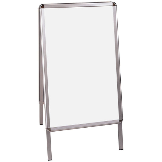 Bi-Office Freestanding A-Frame Poster Display, Aluminium Frame, A1 Easy2Order : BQ76032