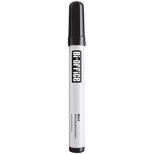 Bi-Office Drywipe Markers, Black, Pack of 10 Easy2Order : BQ81125