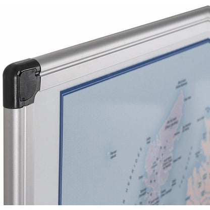 Bi-Office Maya Magnetic British Isles Sales & Marketing Map, 1200x900mm Easy2Order : BQ84602