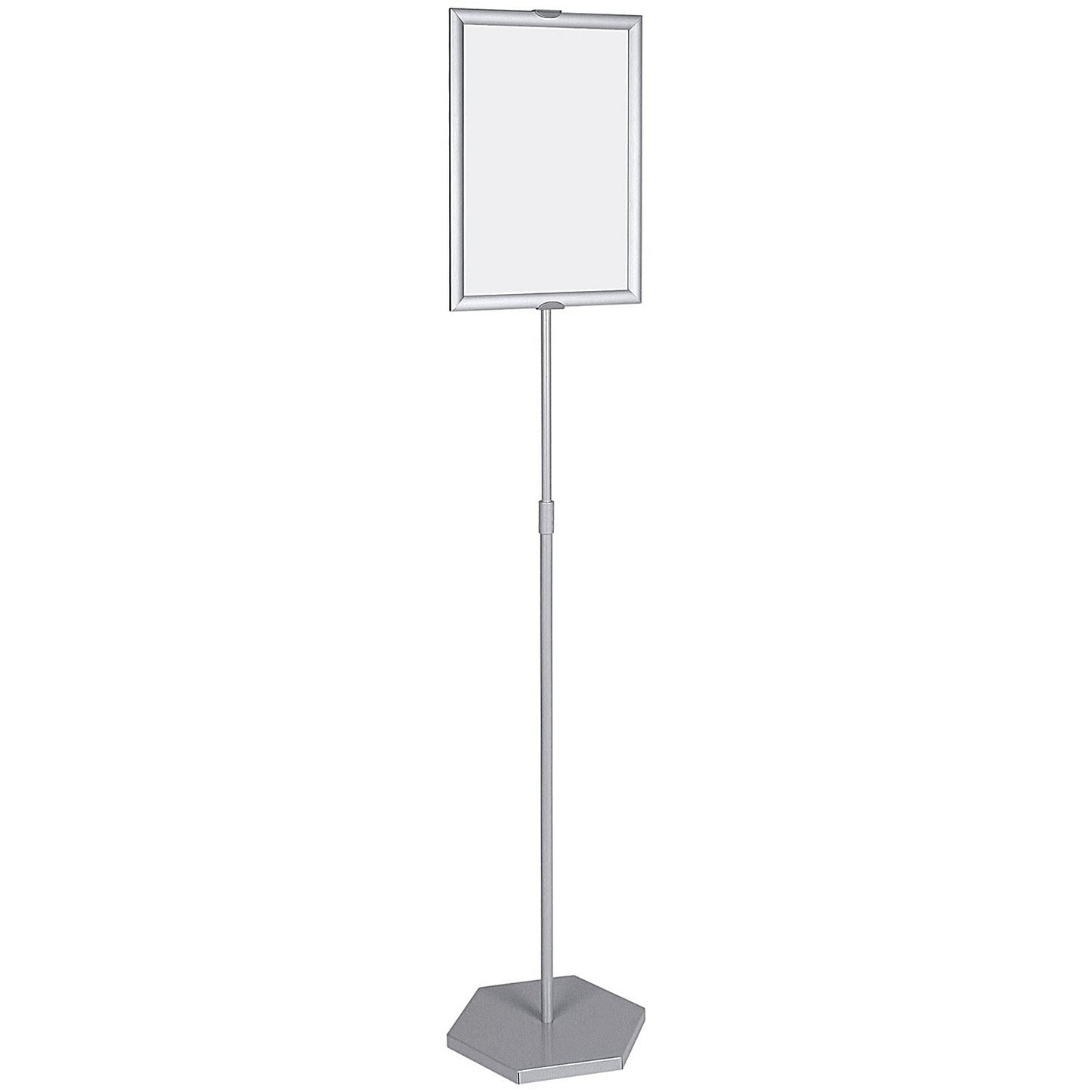 Bi-Office Floor Standing Aluminium Snap Display, A3 Easy2Order : BQ85402