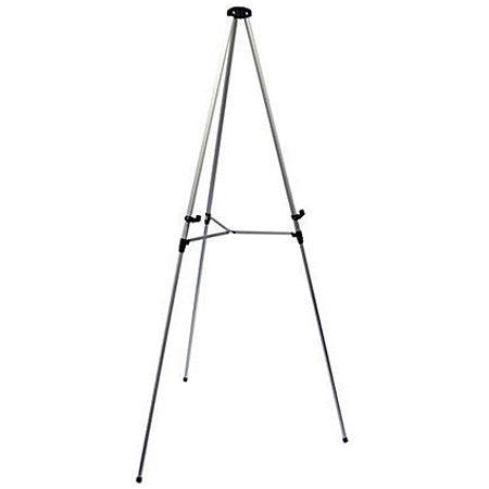 Bi-Office Lightweight Display Easel, 86x165cm, Silver Easy2Order : BQ99000