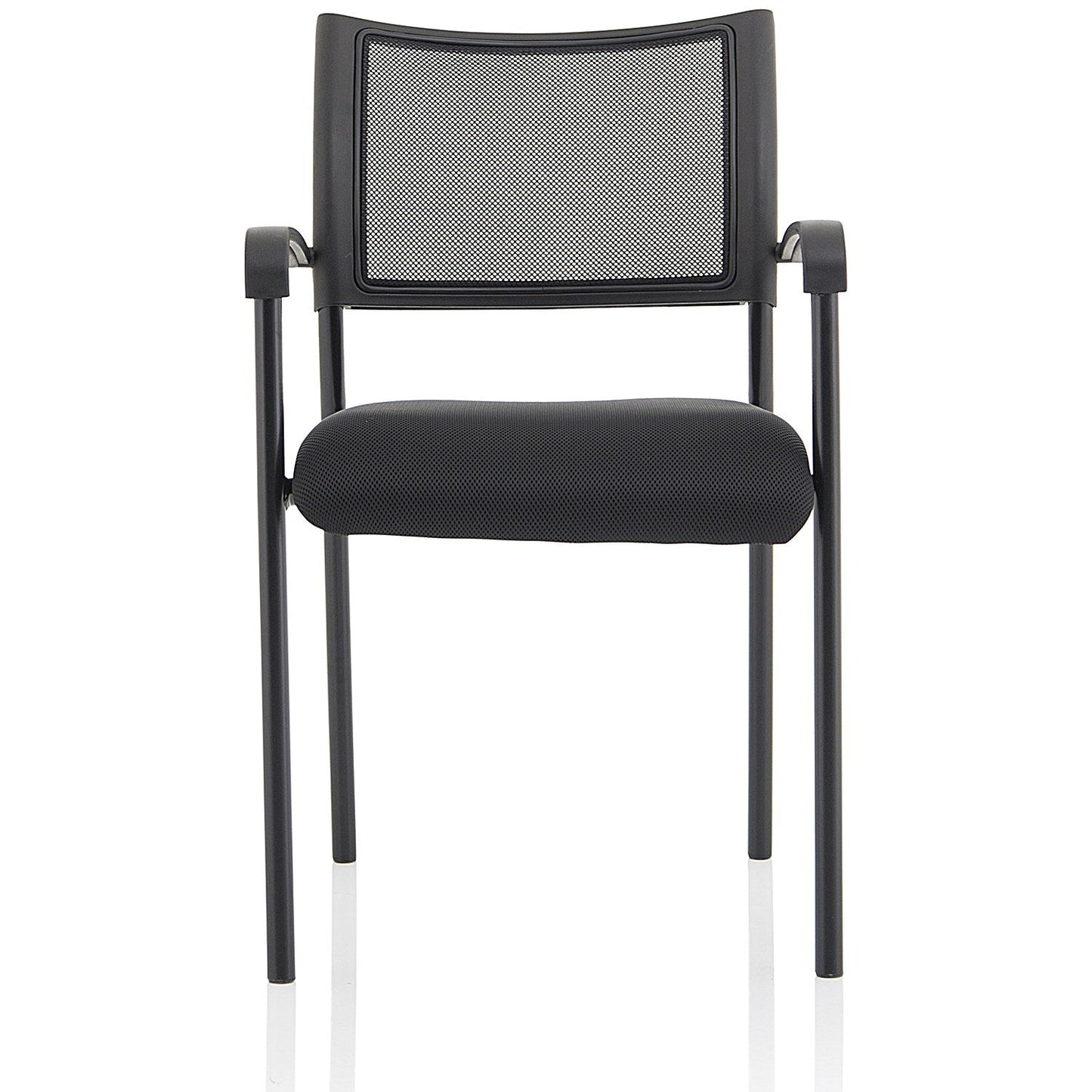 Brunswick Visitor Chair, With Arms, Black