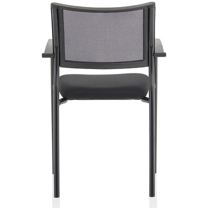 Brunswick Visitor Chair, With Arms, Black