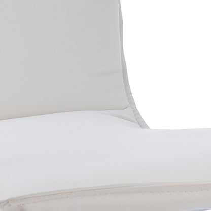 Echo Visitor Cantilever Leather Chair, White