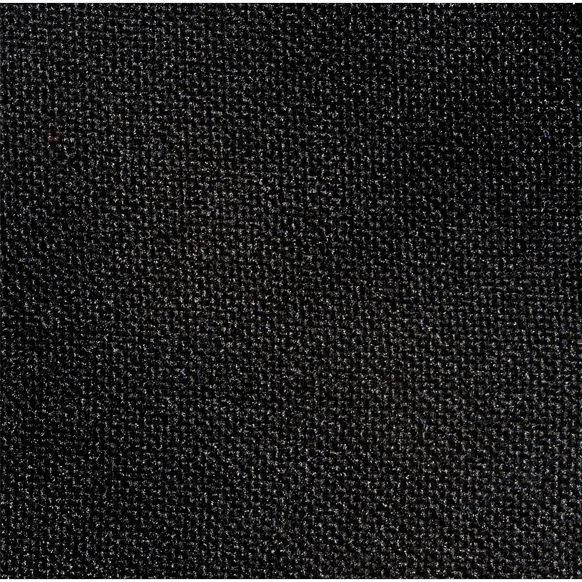 ISO Black Frame Stacking Chair, Black