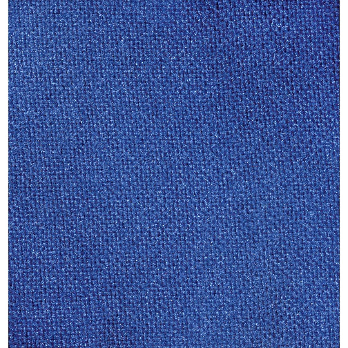 ISO Black Frame Stacking Chair, Blue