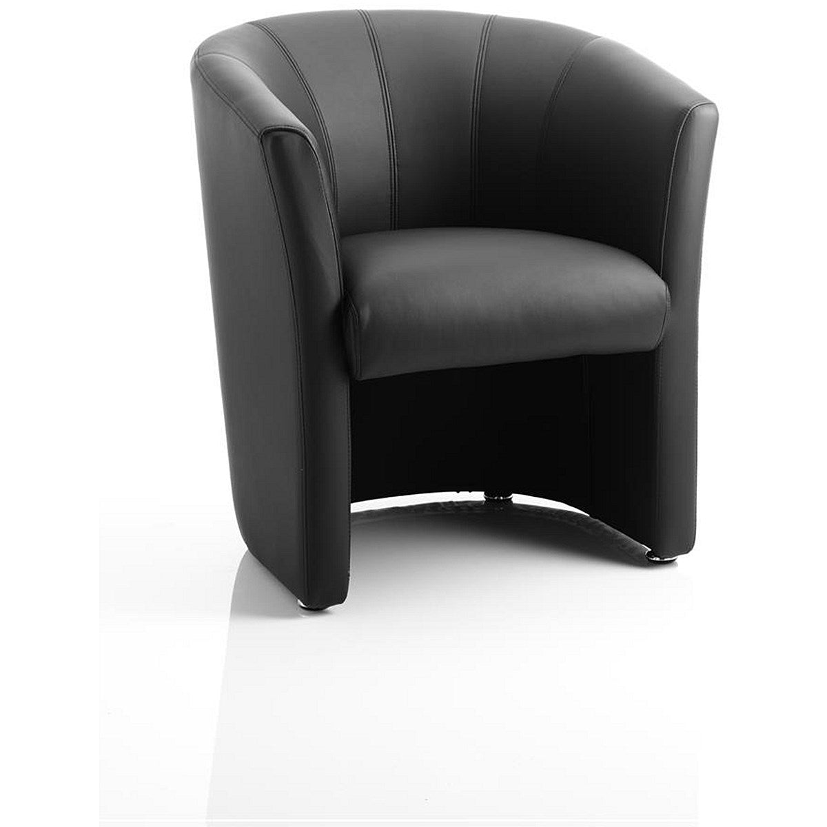 Neo Single Seat Leather Tub Chair, Black Easy2Order : BR000100