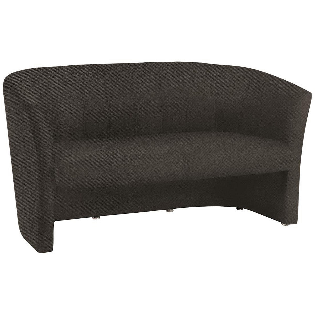 Neo Twin Seat Fabric Tub Sofa, Black Easy2Order : BR000106