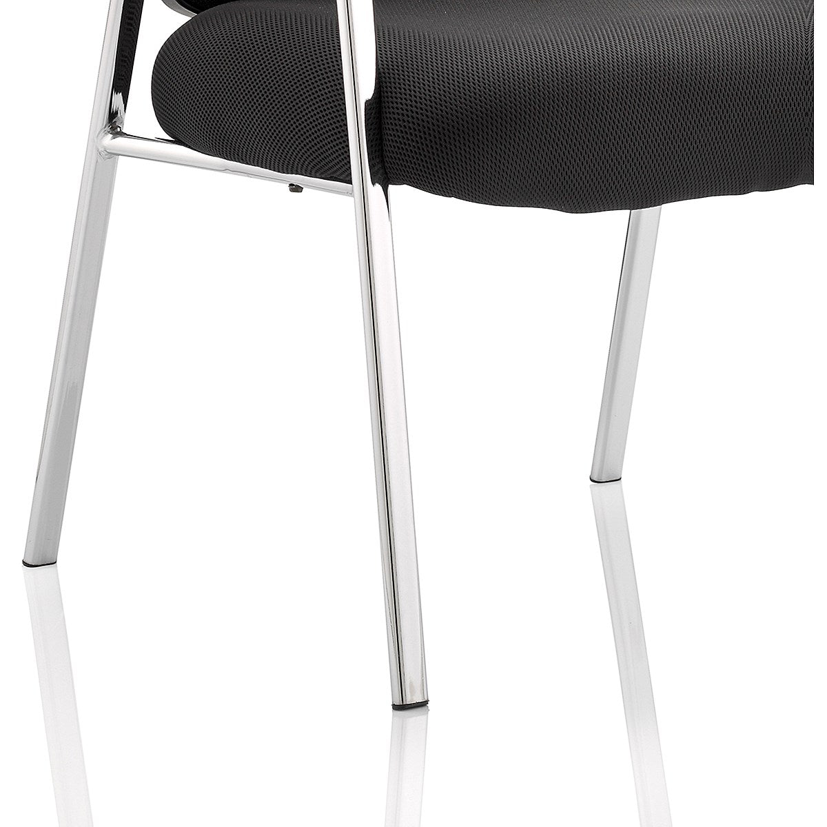 Portland Straight Leg Visitor Chair, Black Easy2Order : BR000115