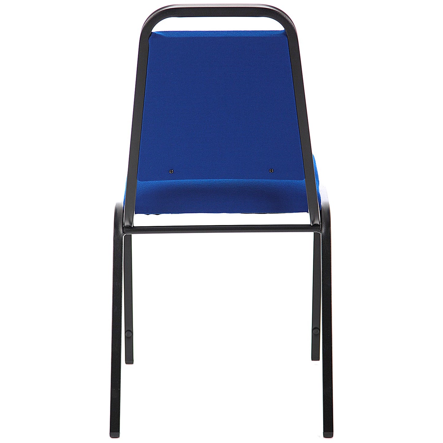 Banqueting Stacking Visitor Chair, Black Frame, Blue