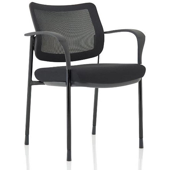 Brunswick Deluxe Mesh Visitors Chair, Black Easy2Order : BR000221