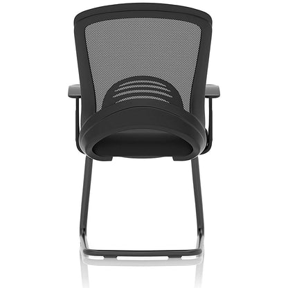 Astro Visitor Cantilever Leg Mesh Chair Black
