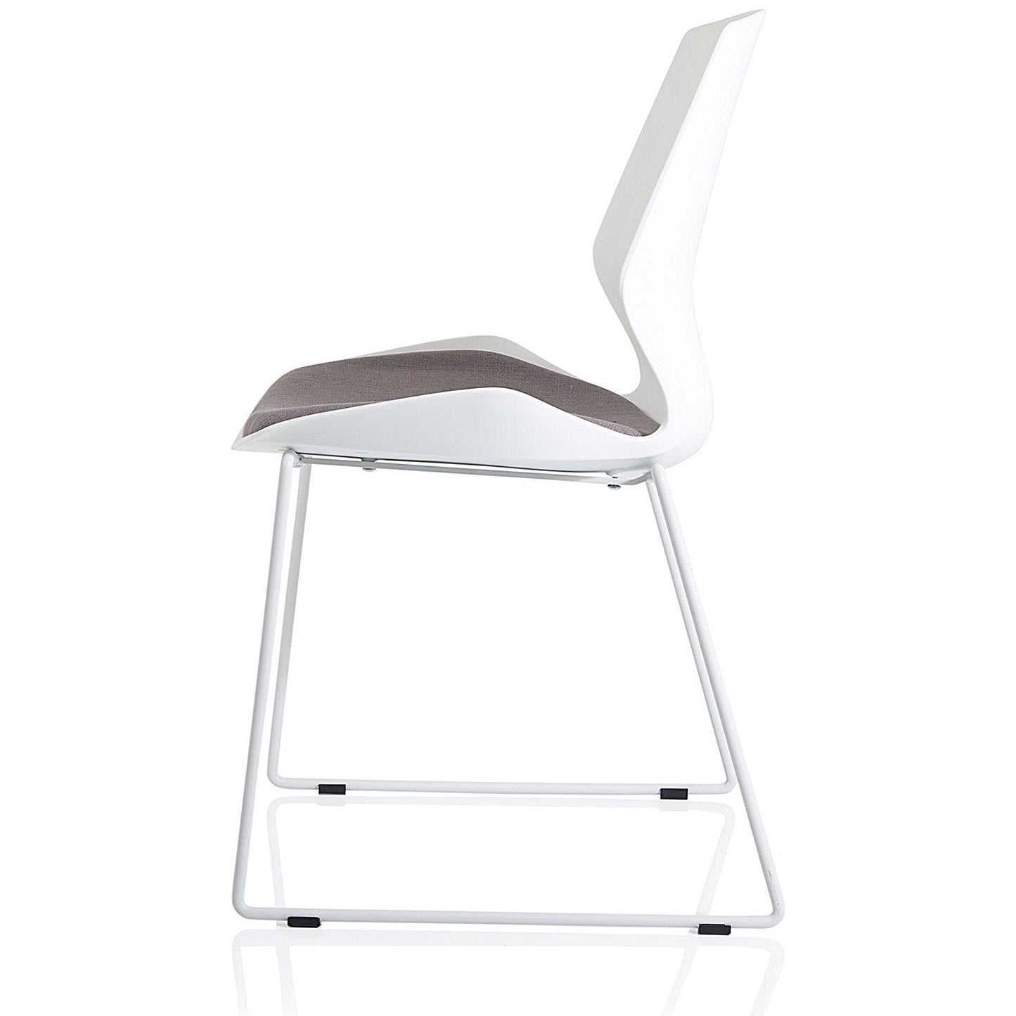 Florence Sled Visitor Chair, Grey Easy2Order : BR000308