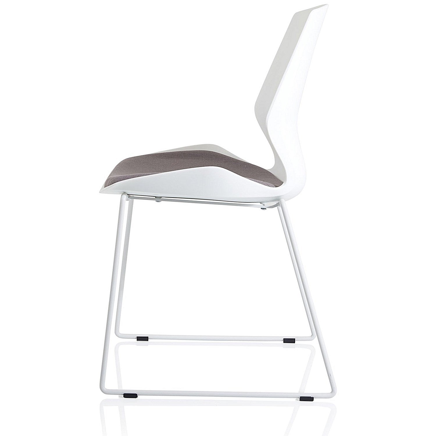 Florence Sled Visitor Chair, Grey Easy2Order : BR000308