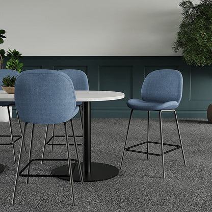 Brayford Bistro High Stool Ocean Blue