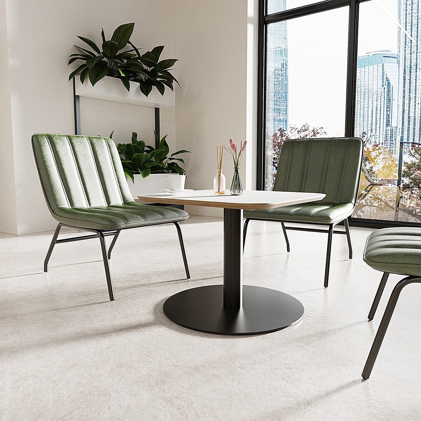 Marlow Bistro Chair Forest Green
