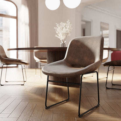 Stowe Bistro Stool Pecan Brown
