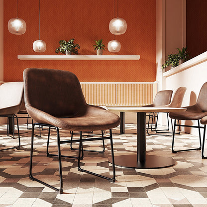 Stowe Bistro Stool Pecan Brown