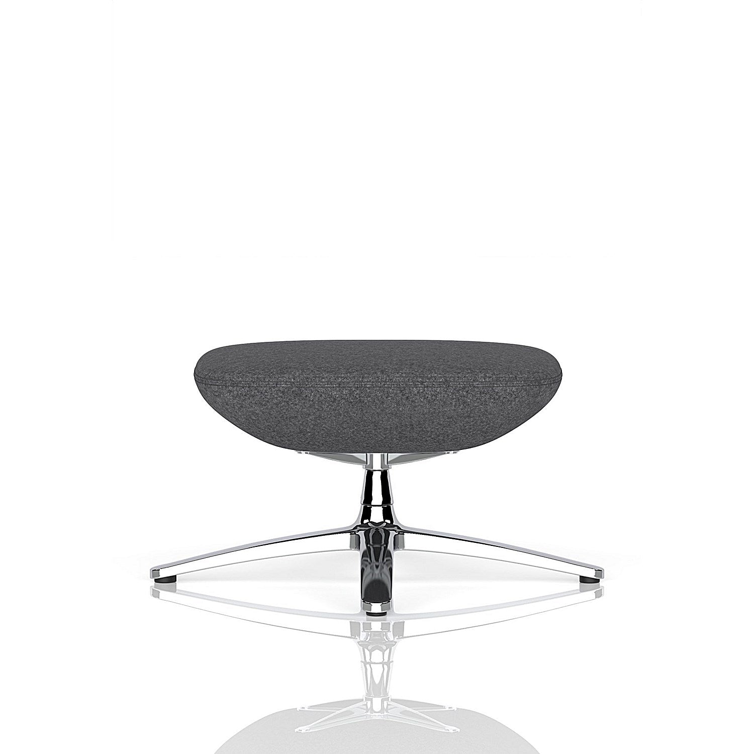 Etta Dark Grey Cashmere Footstool Easy2Order : BR000334