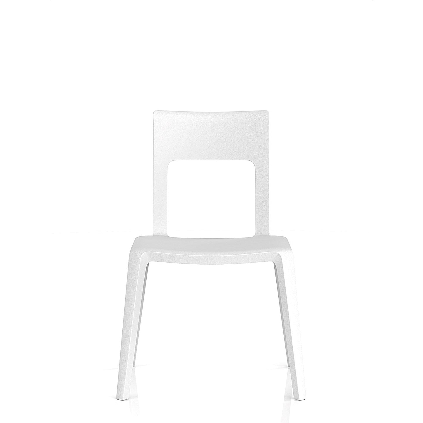 Nest Edge Stacking Cafe & Bistro Chair White