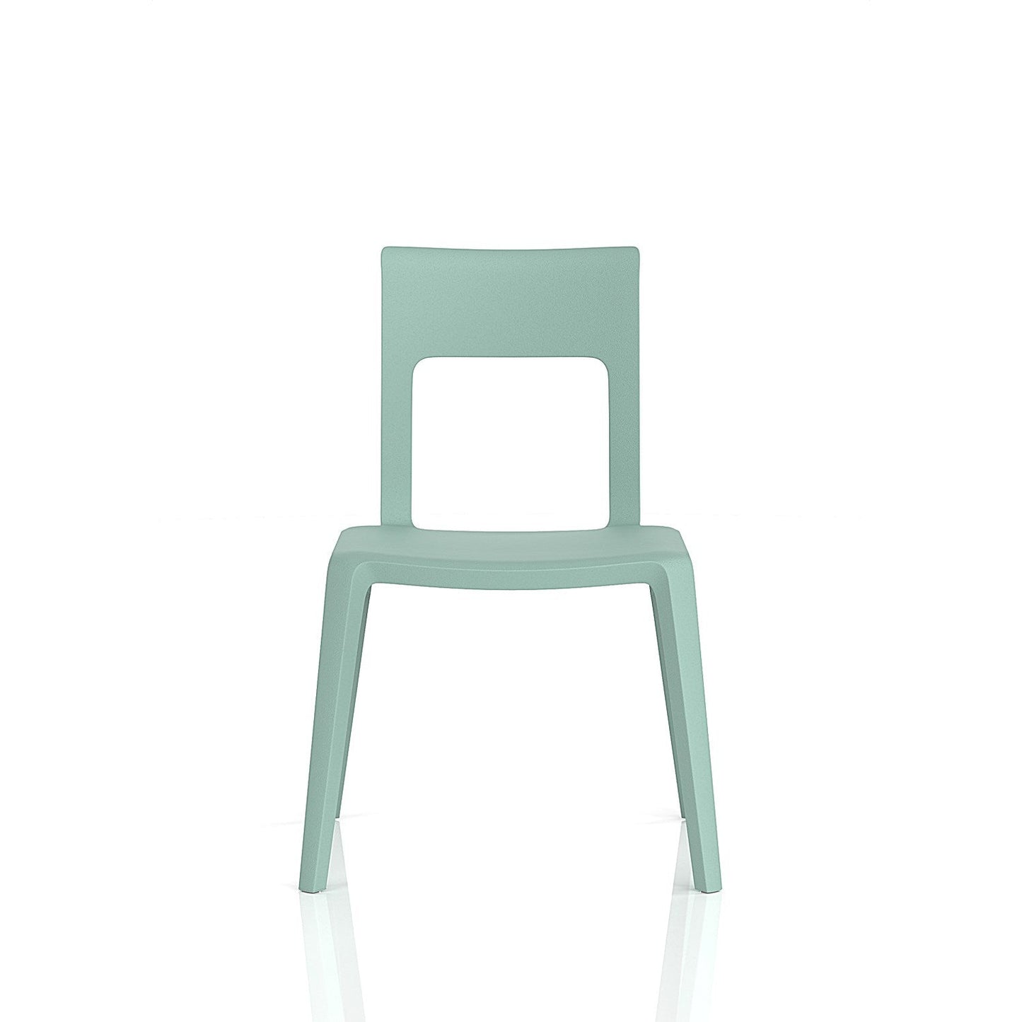 Nest Edge Stacking Cafe & Bistro Chair Green