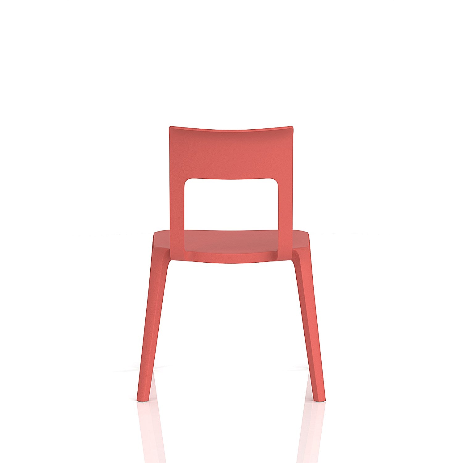 Nest Edge Stacking Cafe & Bistro Chair Red Easy2Order : BR000338