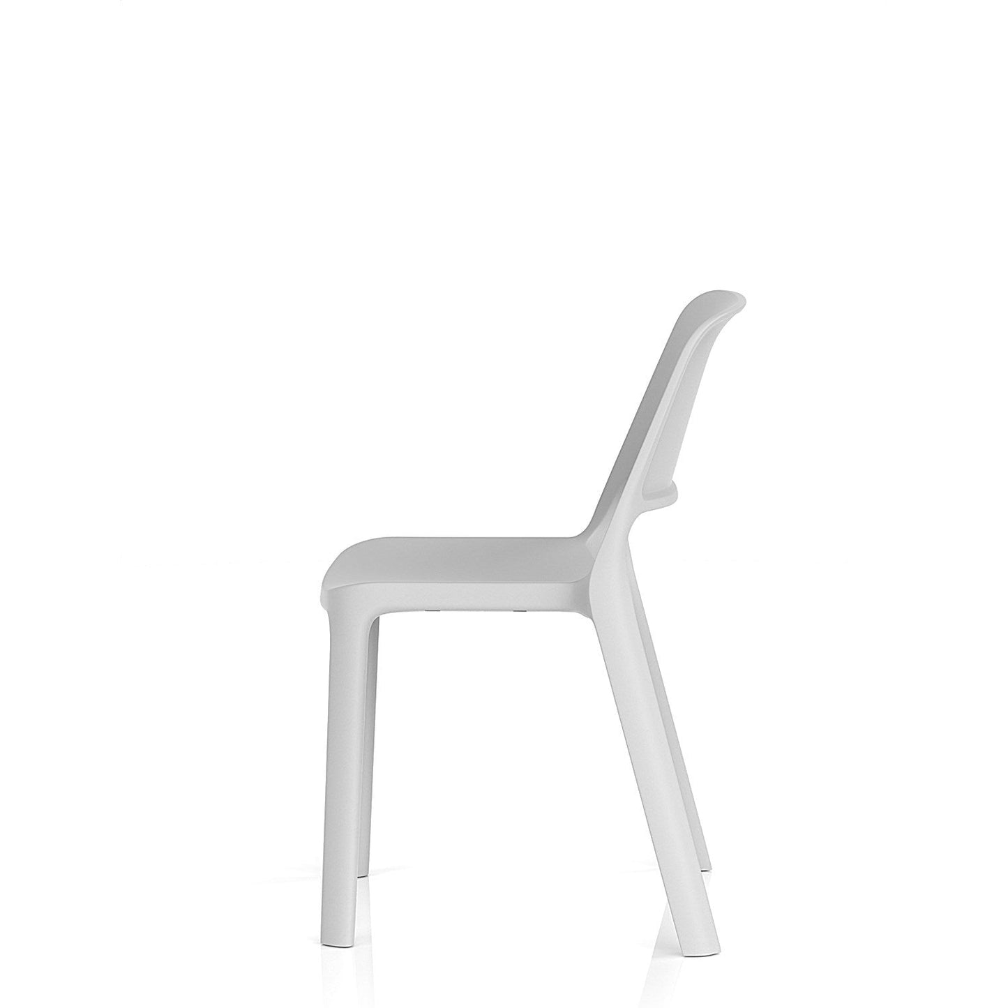 Nest Loop Stacking Cafe & Bistro Chair Grey