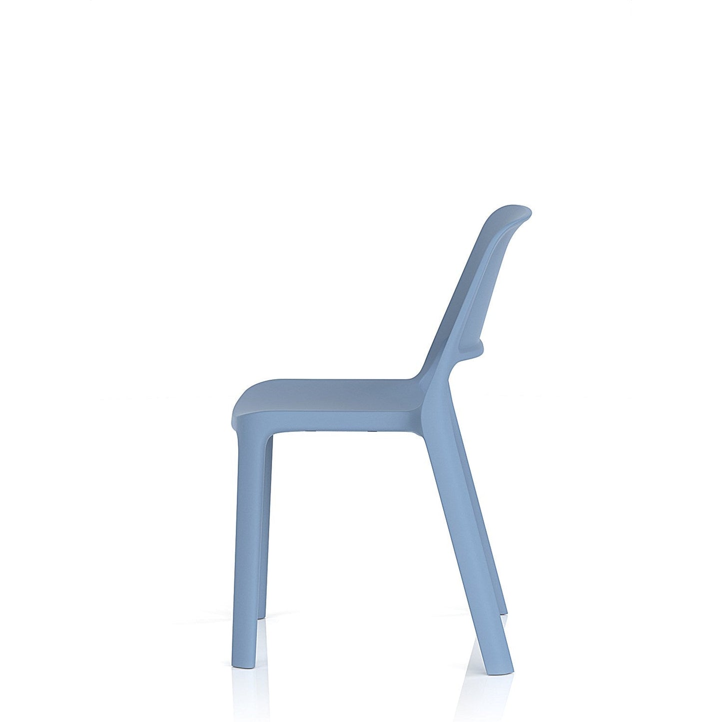 Nest Loop Stacking Cafe & Bistro Chair Blue