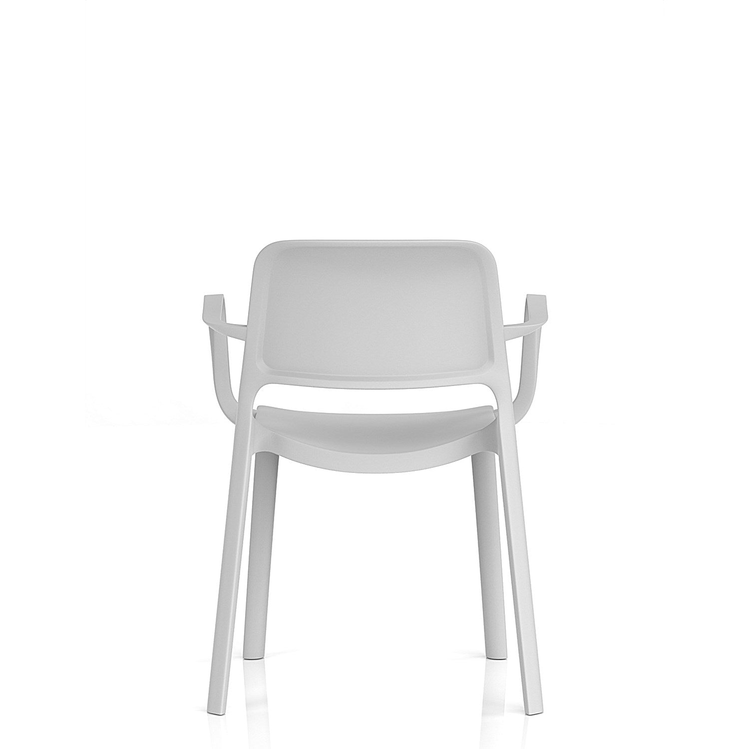 Nest Loop Stacking Cafe & Bistro Chair Grey with Arms Easy2Order : BR000347