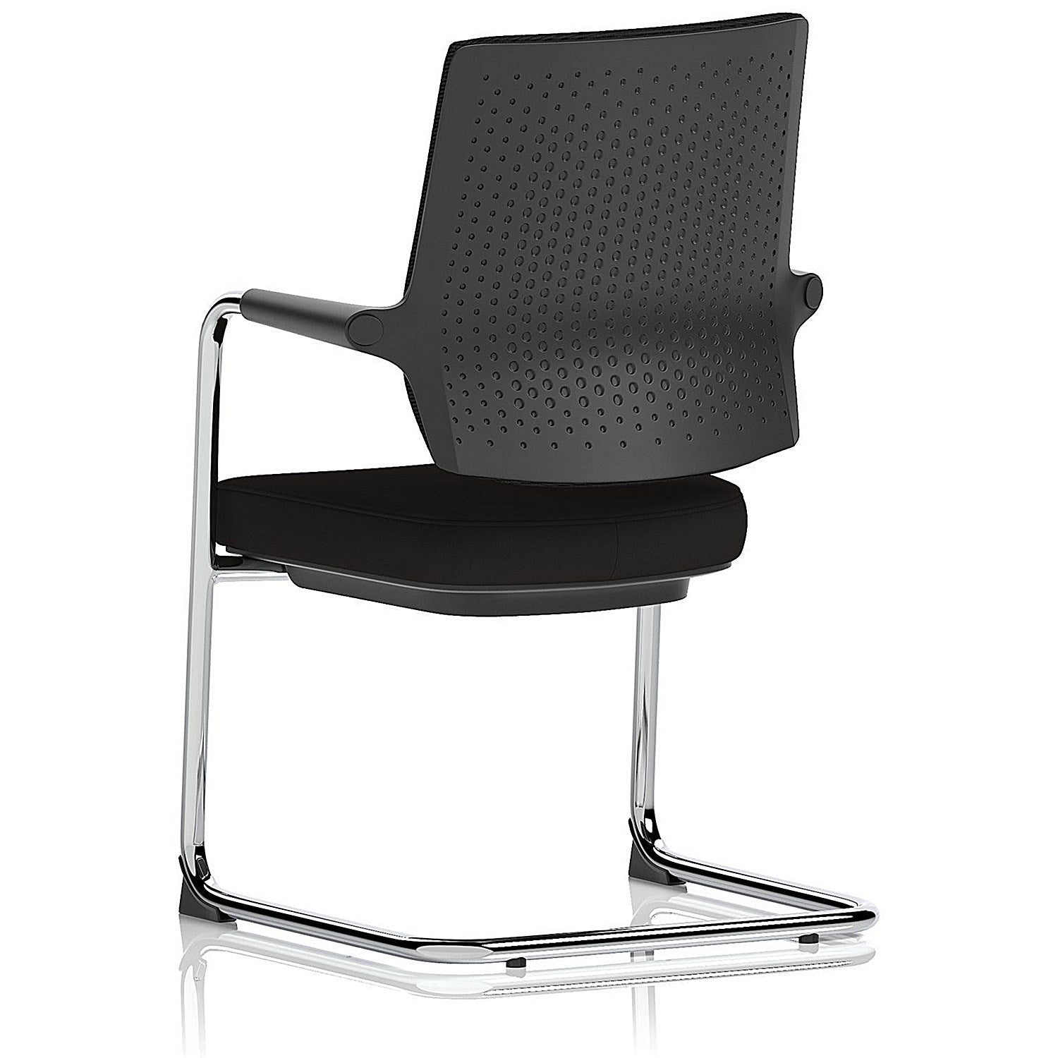 Vero Airmesh Back Cantilever Chair, Black Easy2Order : BR000350