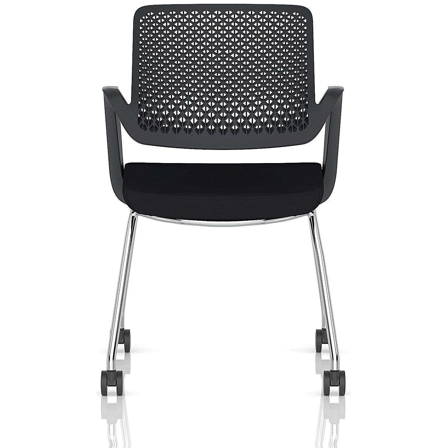 Cosmo Training Chair Black Frame Black Seat Easy2Order : BR000355