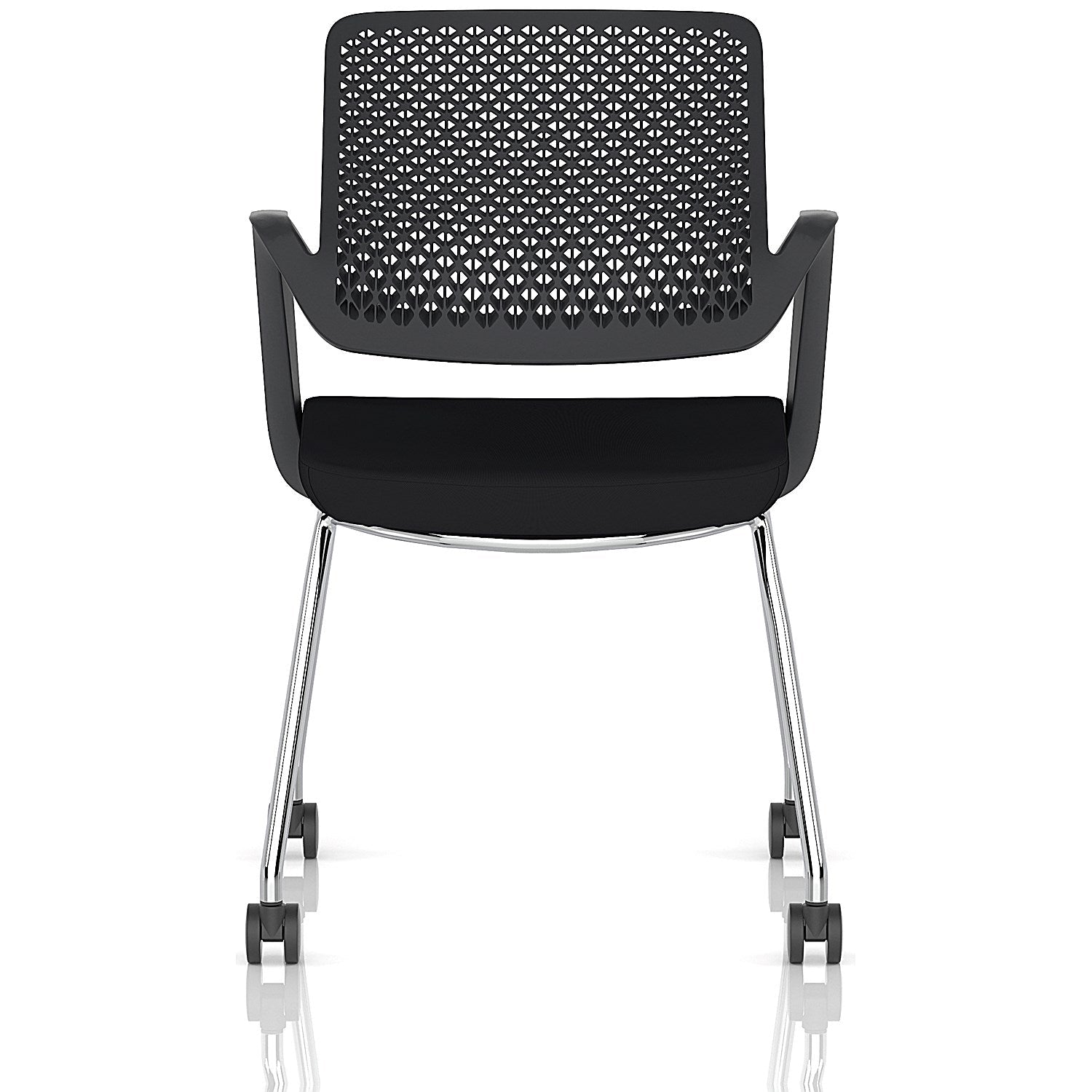 Cosmo Training Chair Black Frame Black Seat Easy2Order : BR000355