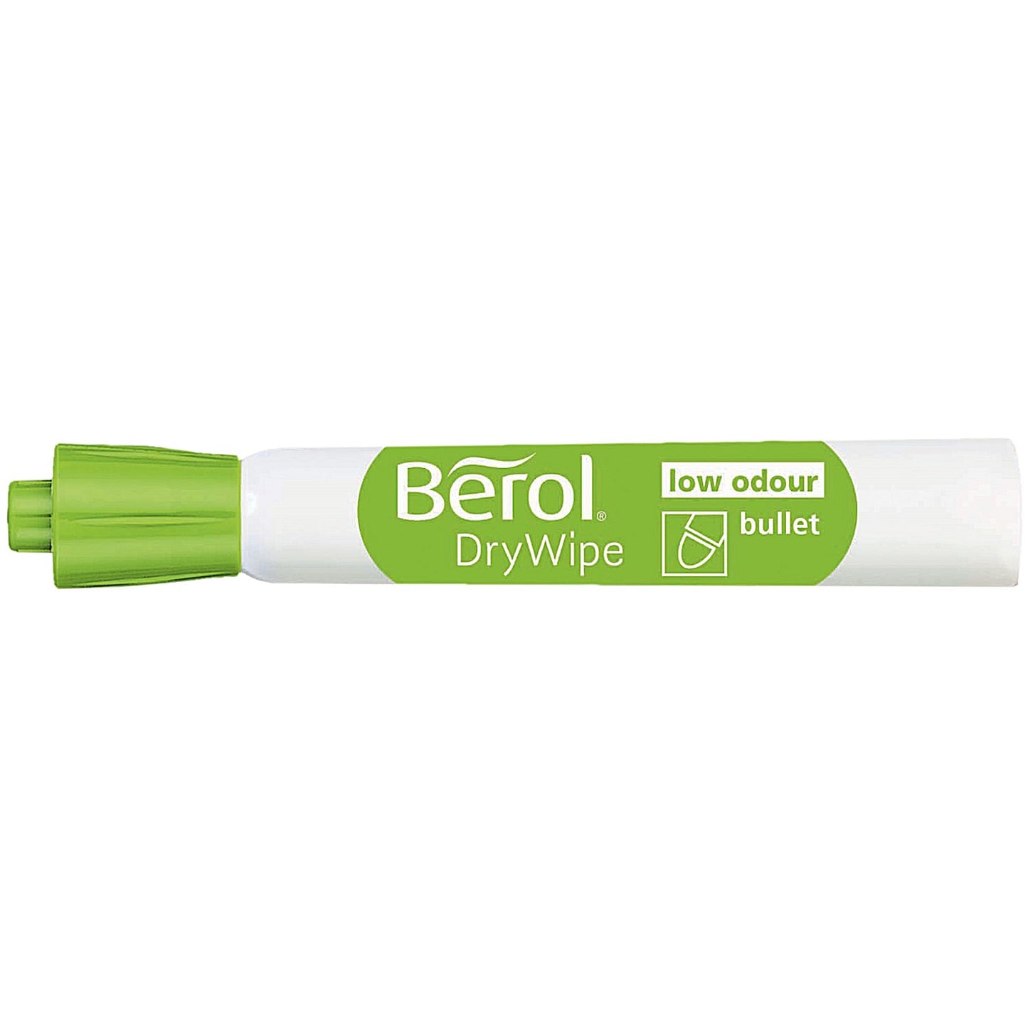 Berol Drywipe Marker, Bullet Tip, Assorted, Pack of 8